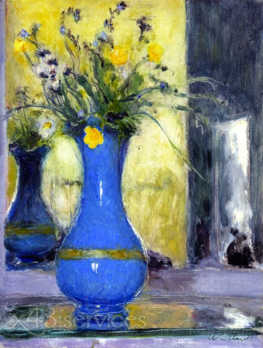 Edouard Vuillard - Die blaue Vase - The Blue Vase